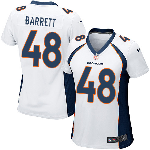 Women's Game Shaquil Barrett Nike Jersey White Road - #48 NFL Denver Broncos